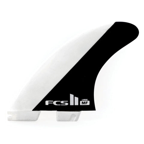 FCSII Mick Fanning PC Tri Fin - Black/White