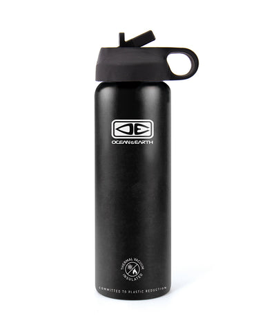 O&E Insulated Flip Lid Flask - Black