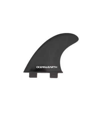 O&E Poly Carbonate 3 Fin Set - Dual Tab