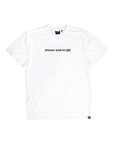 JS Industries Text Tee - White