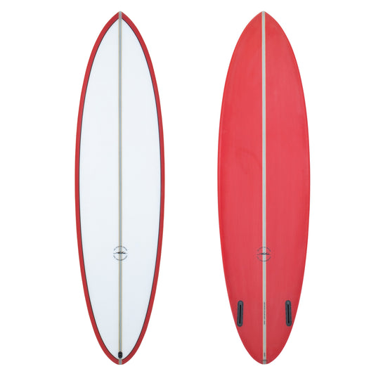 Aloha Twin Pin PU-PVCP Red/FUTURES
