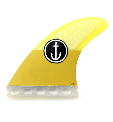 Captain Fin CF Small Single Tab Tri Fin Set