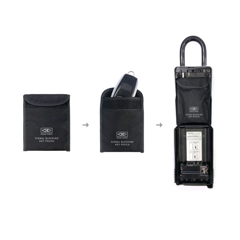 Load image into Gallery viewer, O&amp;E Signal Blocking Key Pouch
