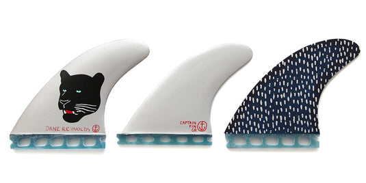 Captain Fin Dane Reynolds Single Tab Tri Fin Set