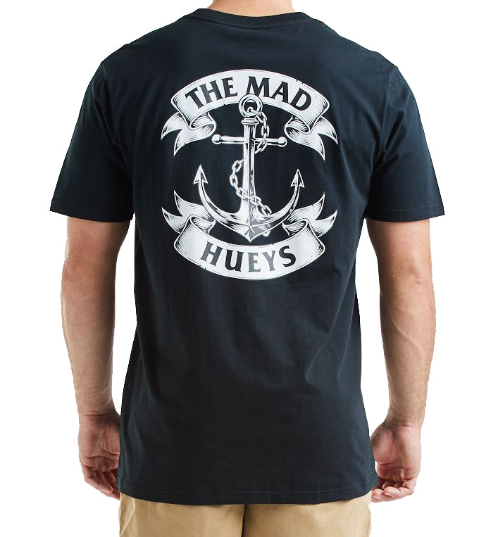 Load image into Gallery viewer, The Mad Hueys Anchorage Tee - Black
