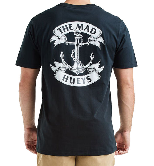 The Mad Hueys Anchorage Tee - Black