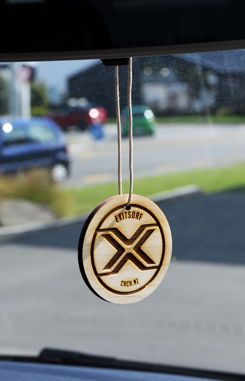 Load image into Gallery viewer, Exit Surf The Scent Air Freshener - Wooden Tag
