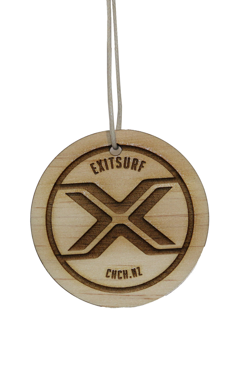 Load image into Gallery viewer, Exit Surf The Scent Air Freshener - Wooden Tag
