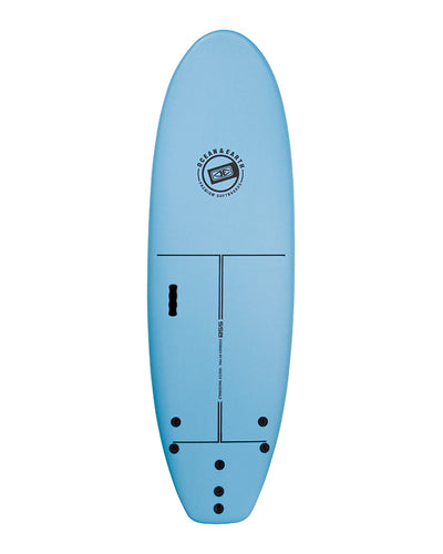 O&E Macca Surf School Softboard - Blue