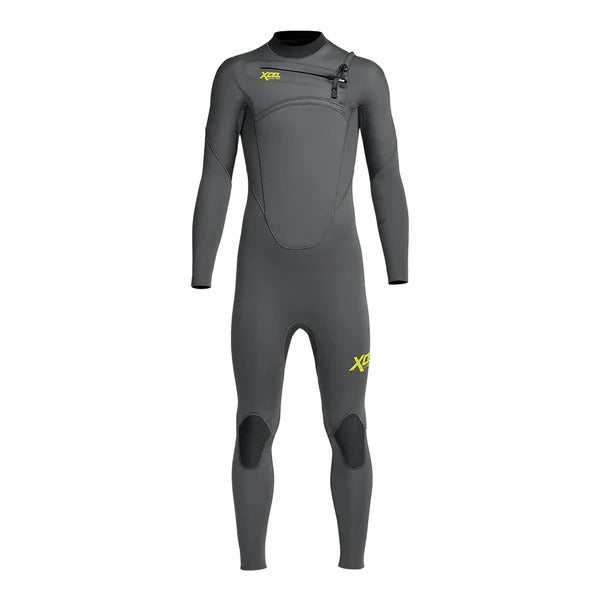 Load image into Gallery viewer, Xcel Youth Comp 3/2MM Fullsuit - Graphite
