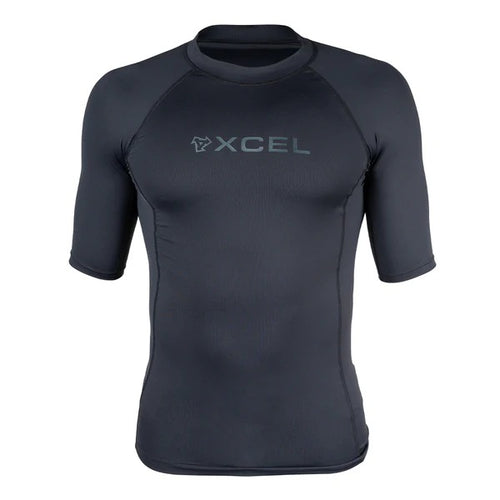 Xcel Premium Stretch S/S U.V Top - Black