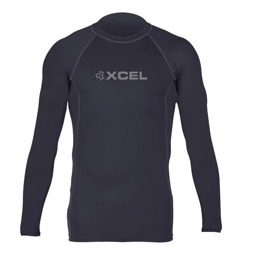 Xcel Premium Stretch L/S U.V Top - Black